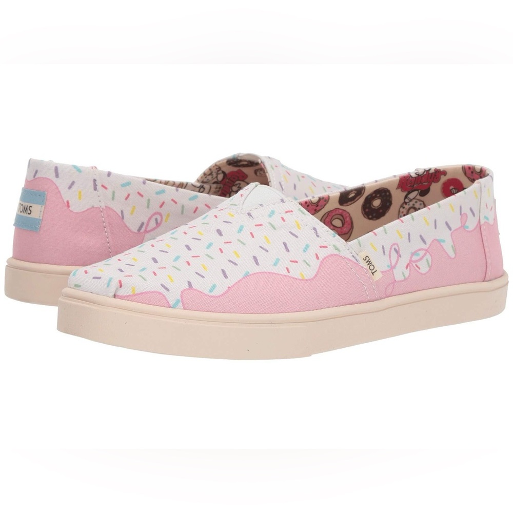 Randy’s Donuts x Tom’s Shoes Limited Edition Sprinkles Shoes Women’s 7.5